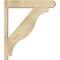 Ekena Millwork Funston Rough Sawn Craftsman Outlooker, Douglas Fir, 6"W x 28"D x 32"H OUT06X28X32FST04RDF - alternate 4